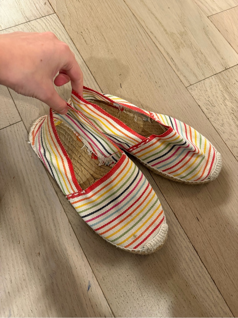 Espadrilles handmade in Mallorca. Size 9.5